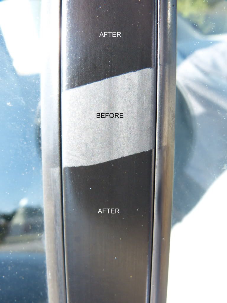 Review Solution Finish “Brings Black Back” (Trim Restoration Product)